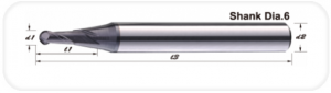 P6B6D-2T Ball Nose