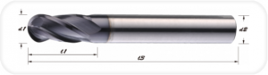 G4B-4T - Ball Nose