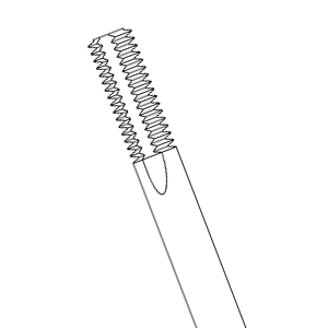 螺紋銑刀-直溝-螺旋溝